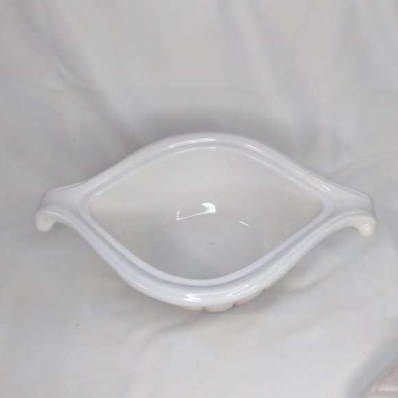 Vintage Haeger Pottery Soup Gravy Tureen Lidded Candy Nut Dish Handles Brown - Picture 4 of 11